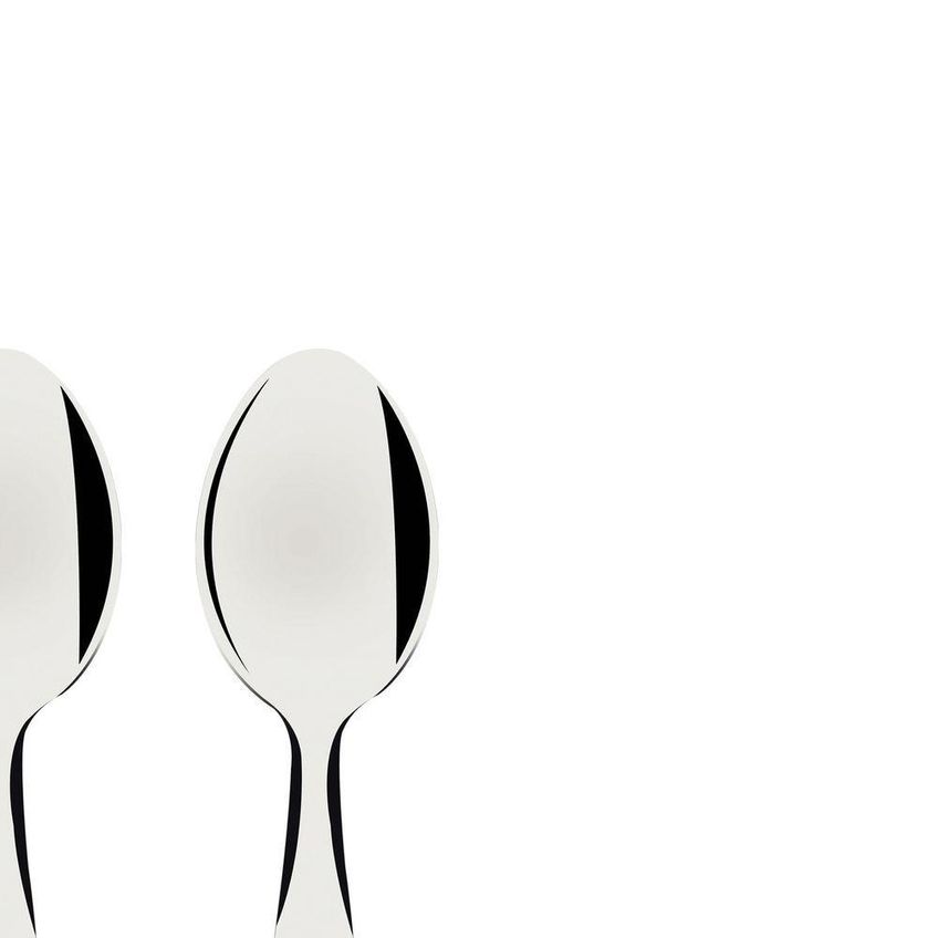 Conjunto 3 Colheres Para Chá Dynamic Aço Inox E Madeira Natural Tramontina - imagem 5
