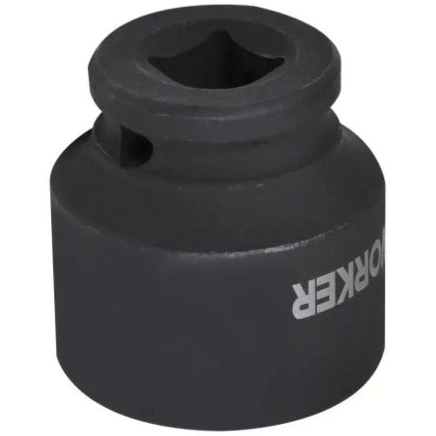 Soquete Sextavado De Impacto 32mm Encaixe 1/2 Aço Cromo Molibdênio Worker - imagem 3