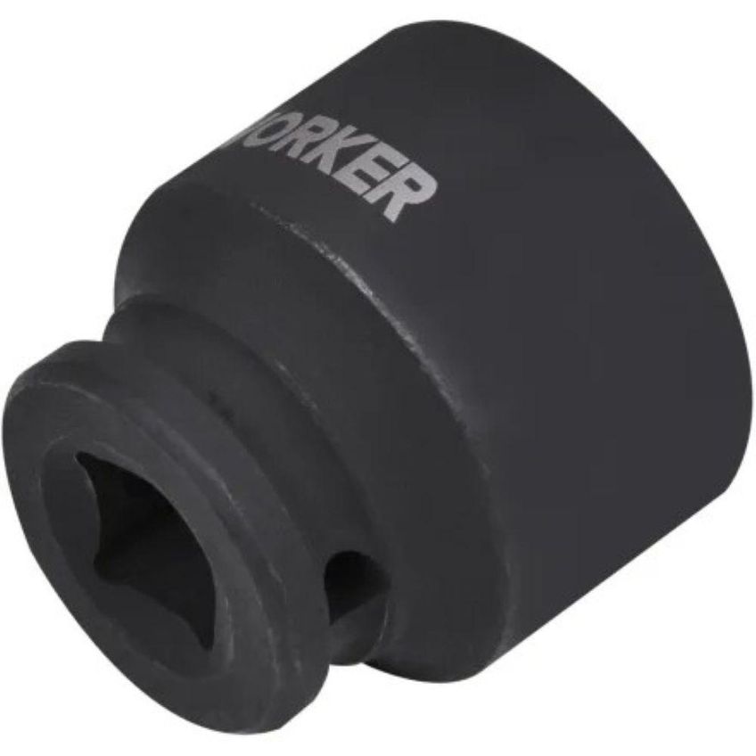 Soquete Sextavado De Impacto 32mm Encaixe 1/2 Aço Cromo Molibdênio Worker - imagem 5