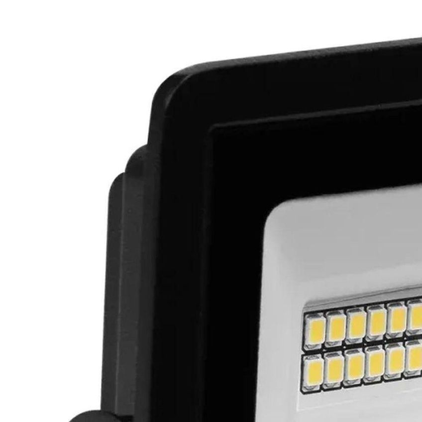 Refletor LED 10W Bivolt Luz Fria Preto Liege Cosmetics IP-44 - imagem 3