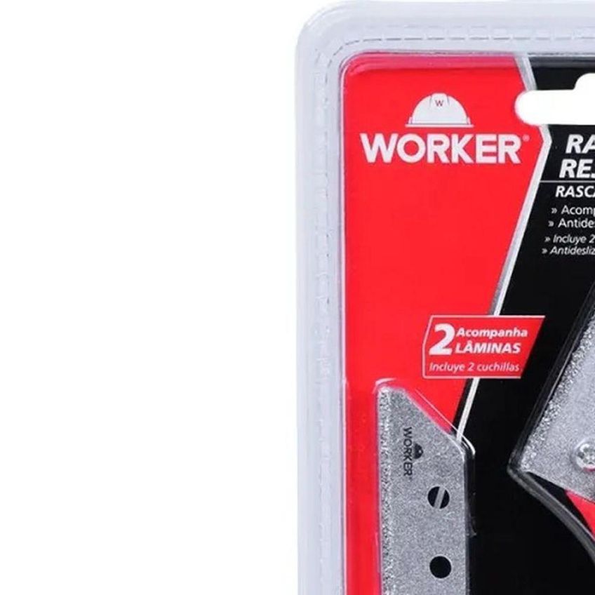 Raspador de Rejunte 2 Lâminas Carboneto Tungstênio Remoção Endurecidos Worker - imagem 5