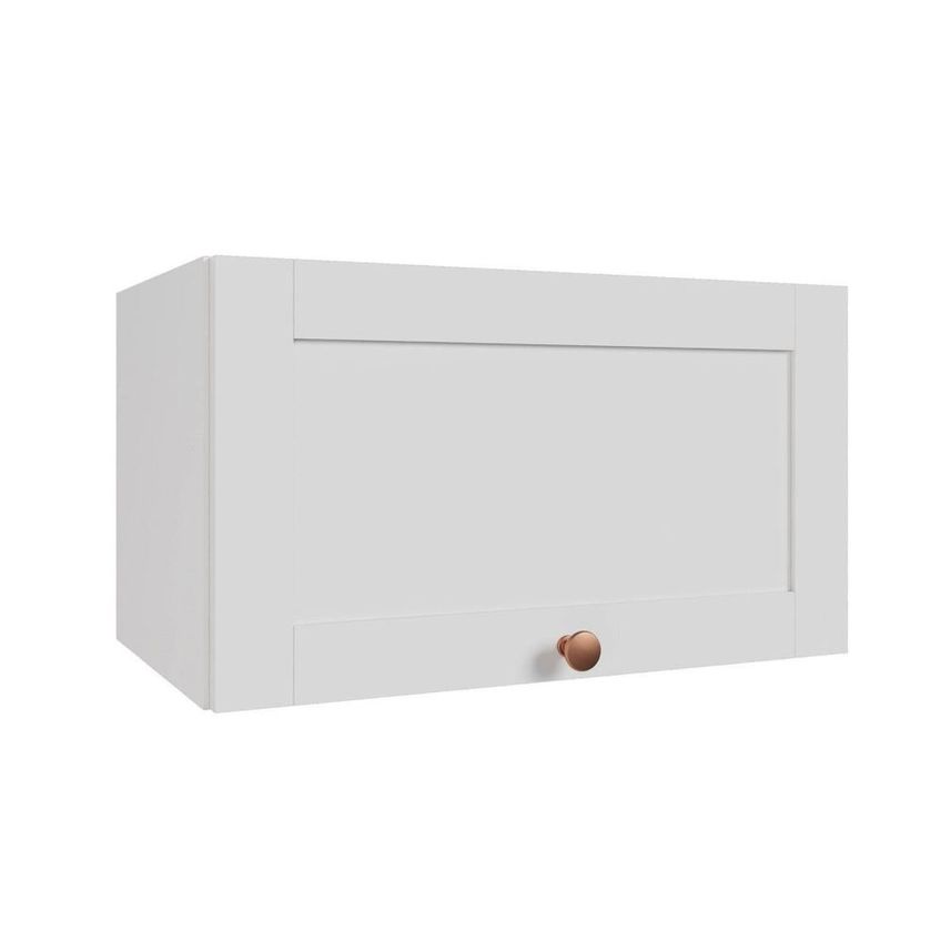 Armário Aéreo 1 Porta Basculante 60cm Arizona Cabecasa Madeiraoriginals Branco - imagem 3