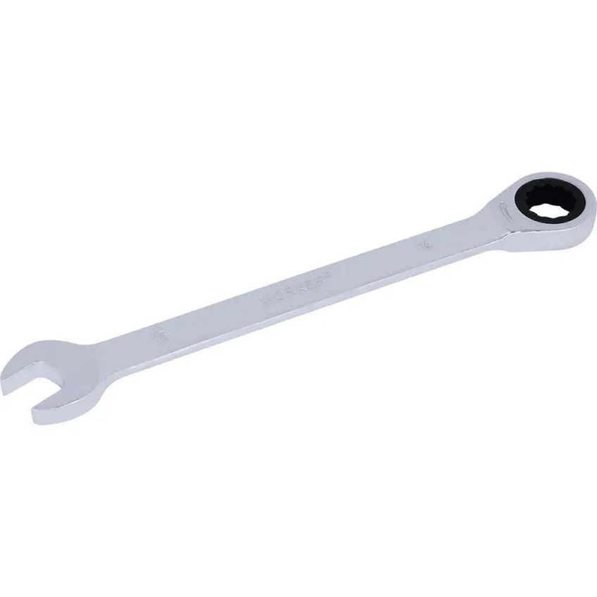 Chave Combinada Com Catraca 248737 15mm 72 Dentes Aço Cromo Vanádio Worker - imagem 5