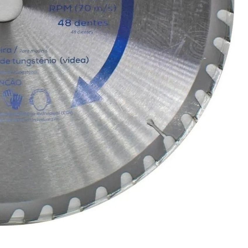 Serra Circular Para Madeira 406mm 48 Dentes 30mm Cortes Precisos Kala - imagem 4