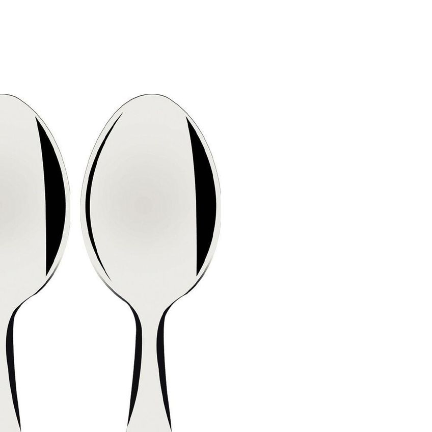 Conjunto 3 Colheres De Mesa Tradicional Aço Inox Madeira Tramontina - imagem 3