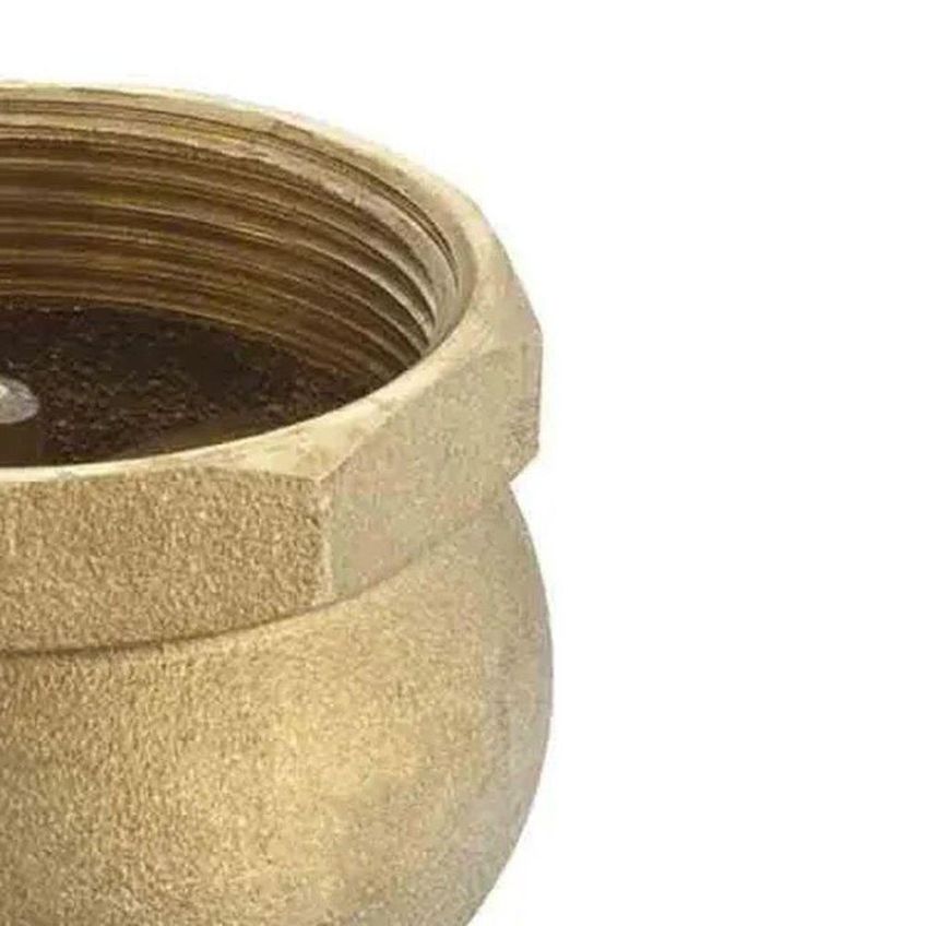 Válvula De Sucção De Fundo De Poço 3/4 Polegada Com Crivo Latão Worker - imagem 3