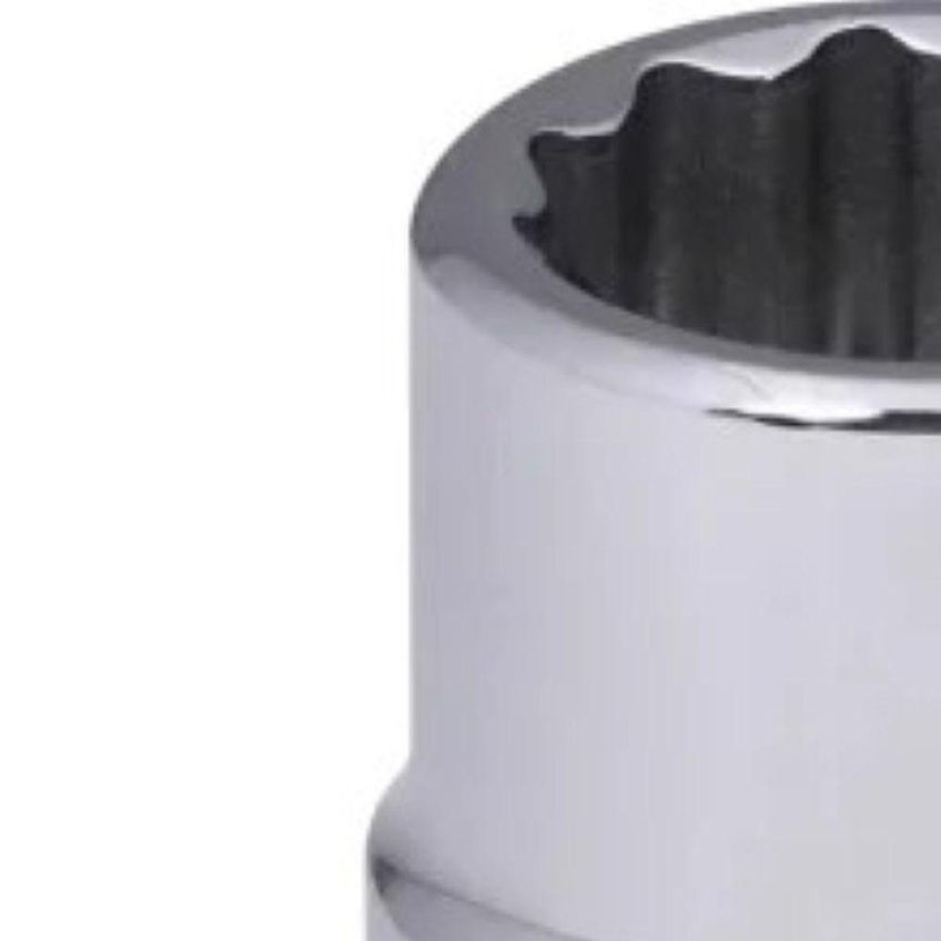 Soquete Estriado 25mm 3/4 Para Reparos Automotivos Alta Precisão Aço Cromo Vanádio Worker - imagem 3