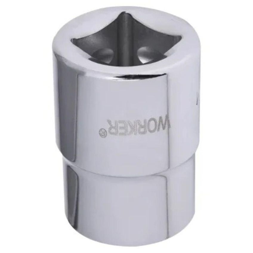 Soquete Estriado 25mm 3/4 Para Reparos Automotivos Alta Precisão Aço Cromo Vanádio Worker - imagem 4