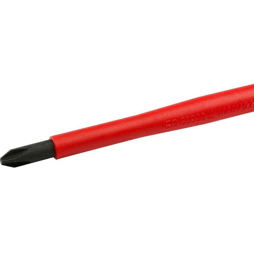 Chave Phillips VDE PH2x100mm 263787 Ponta Magnetizada Isolamento Elétrico Worker - imagem 4