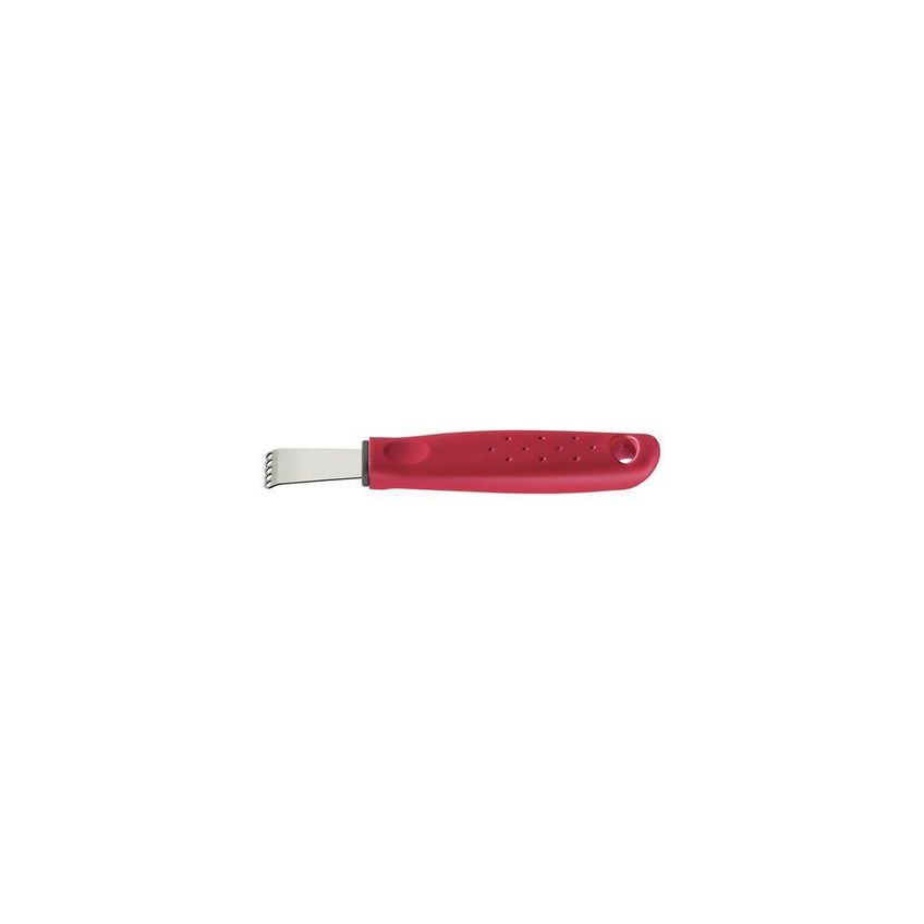 Raspador Para Limão Utilità Extração De Raspas Aço Inox Cabo Polipropileno Vermelho Tramontina - imagem 4
