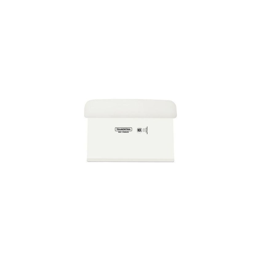 Raspador Profissional Master 4x6 Aço Inox Cabo Polipropileno Antimicrobiano Cozinhas Industriais - imagem 3