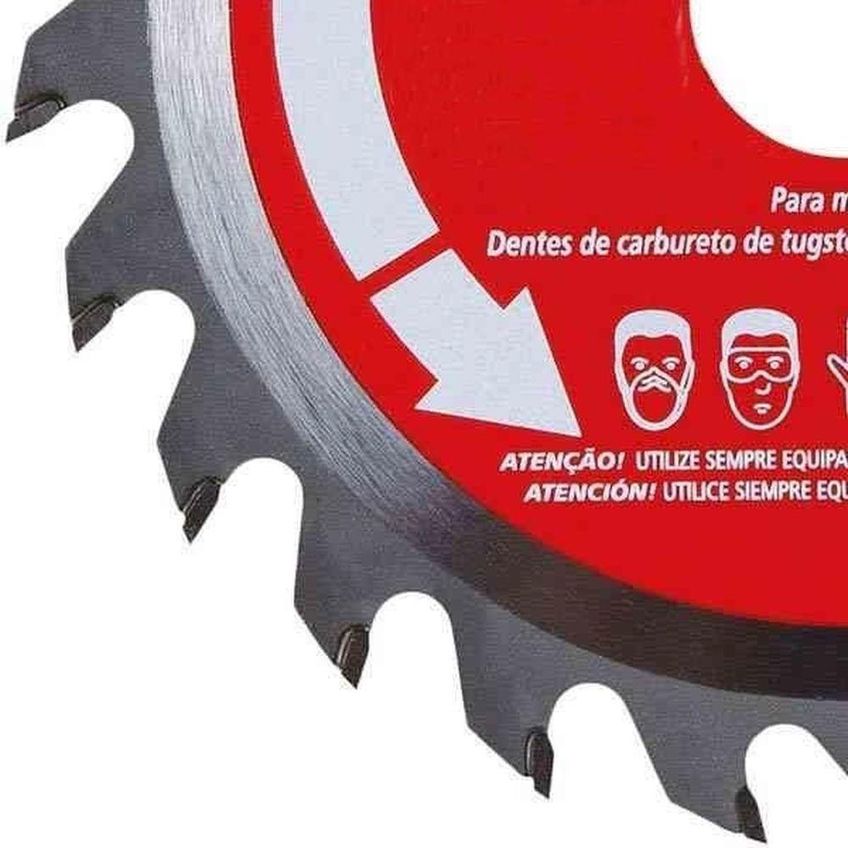 Serra Circular Para Madeira 403466 Widea 7.1-4 20 Dentes 185mm 20mm Worker - imagem 3