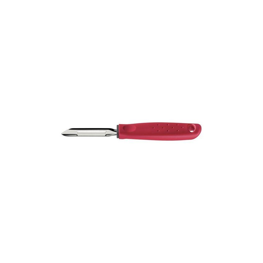 Descascador De Legumes Utilità Aço Inox Cabo Polipropileno Ergonômico Vermelho Tramontina - imagem 3