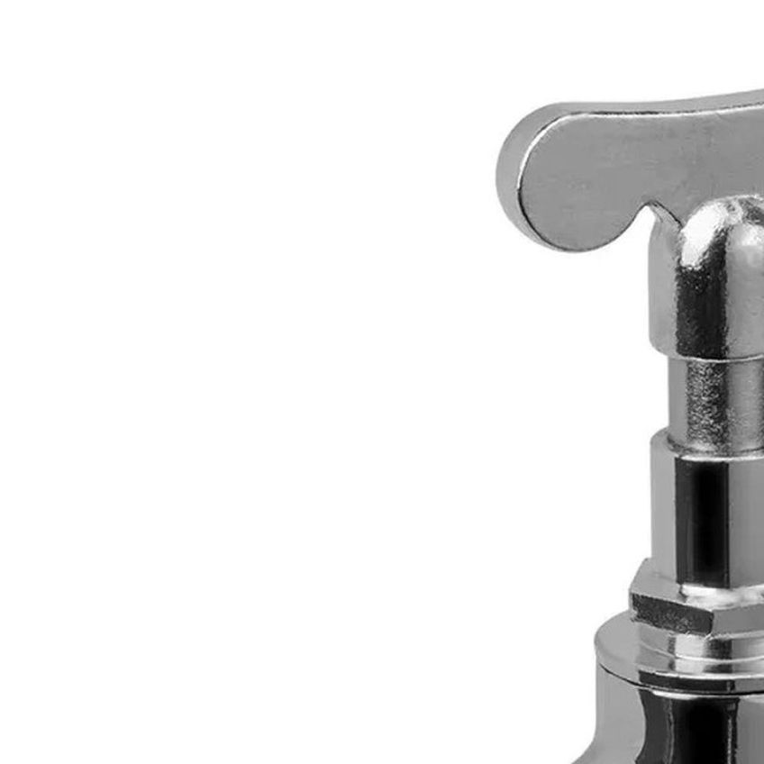 Torneira Para Jardim Curta 1/2 Pol X 3/4 Pol Cromada Liege Cosmetics - imagem 2