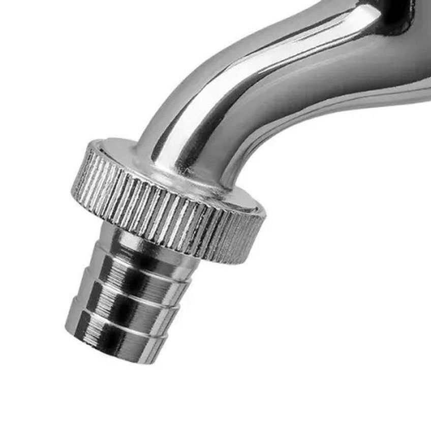 Torneira Para Jardim Curta 1/2 Pol X 3/4 Pol Cromada Liege Cosmetics - imagem 4