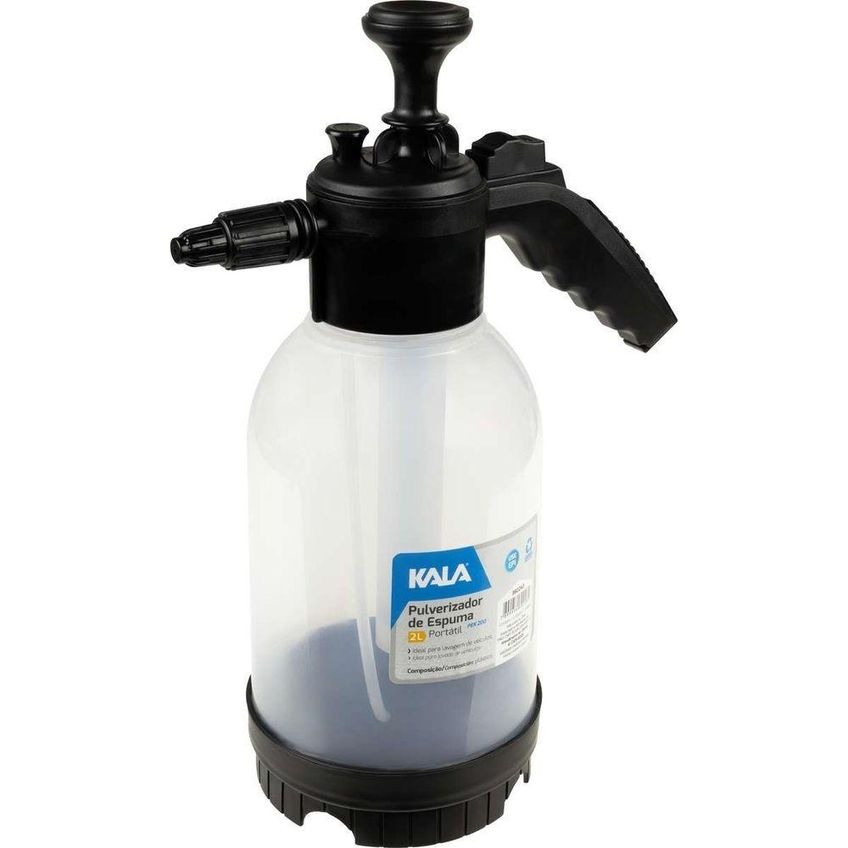 Pulverizador De Espuma Portátil 360243 Limpeza Automotiva 3 Bicos 2l Bivolt Kala - imagem 3