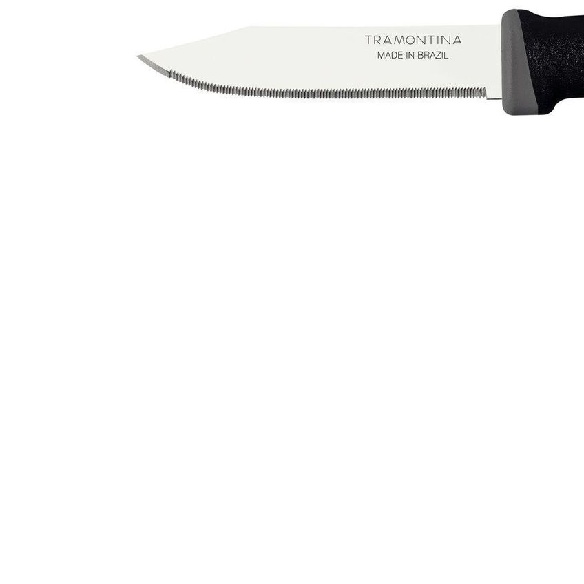 Conjunto De Facas Para Legumes E Frutas Felice Aço Inox Polipropileno Preto Tramontina 02 Peças - imagem 5
