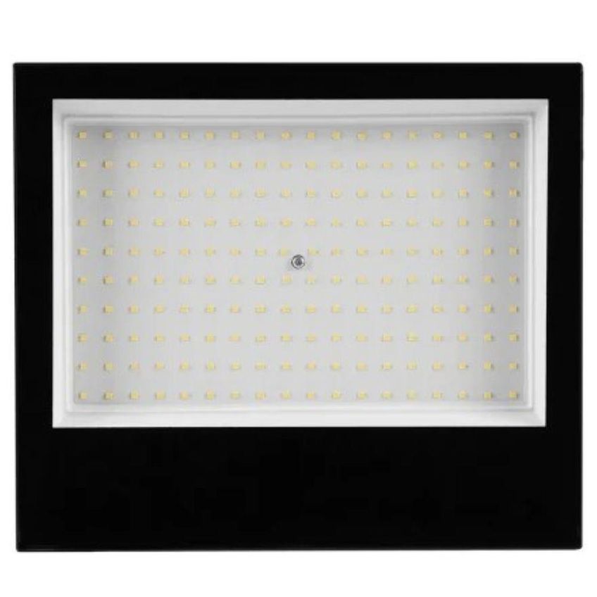 Refletor Led 200w 12000lm Bivolt Ip-65 Luz Branca Fria Preto Liege Cosmetics - imagem 4