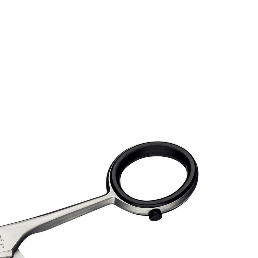 Tesoura Para Cabelo Fio Desbaste 5,5 Aço Inox Lâminas Dentadas Design Ergonômico Tramontina - imagem 3