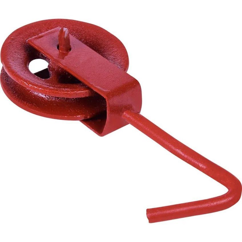 Roldana Com Gancho Nr 06 6cm Para Elevação De Cargas Leves 25kg Kala 149799 - imagem 3