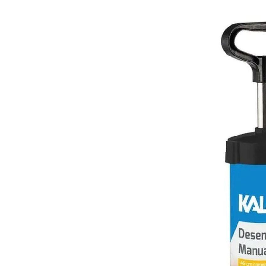 Desentupidor Manual Tipo Bomba 914231 Para Vasos Pias E Ralos Pvc Polietileno Aco Inox Kala - imagem 4