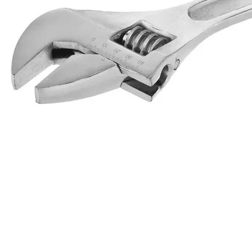 Chave Ajustável 12 Polegadas 30 Centímetros 340154 Aço Carbono Kala - imagem 3