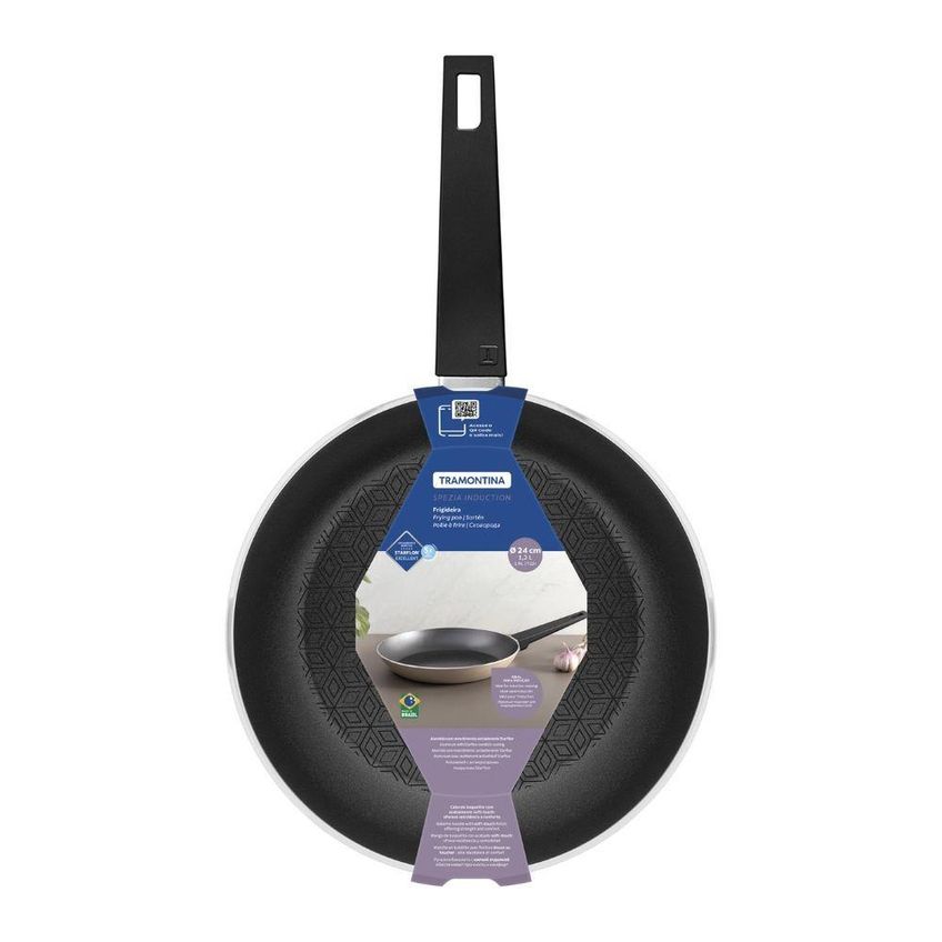 Frigideira Spezia Induction Alumínio Antiaderente 24cm 1,2l Tramontina - imagem 4