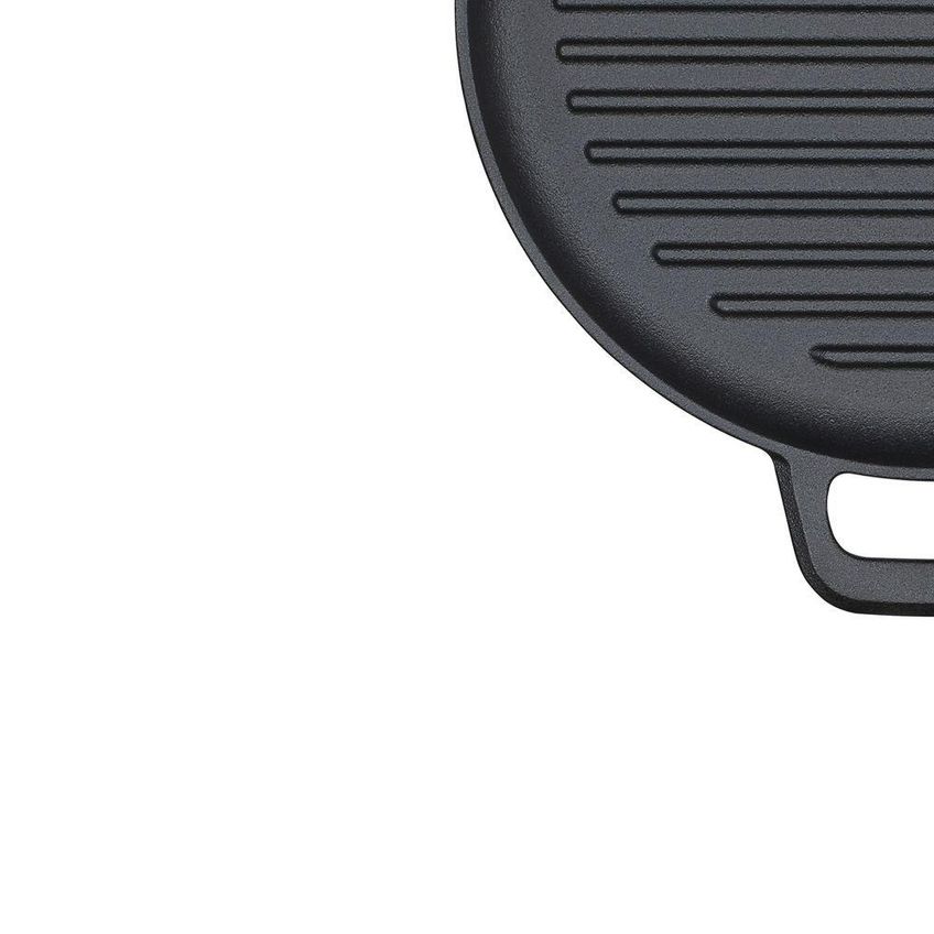 Chapa Redonda De Ferro Fundido Fargo Para Selar Carnes Com Acabamento Pre Seasoned Tramontina - imagem 4