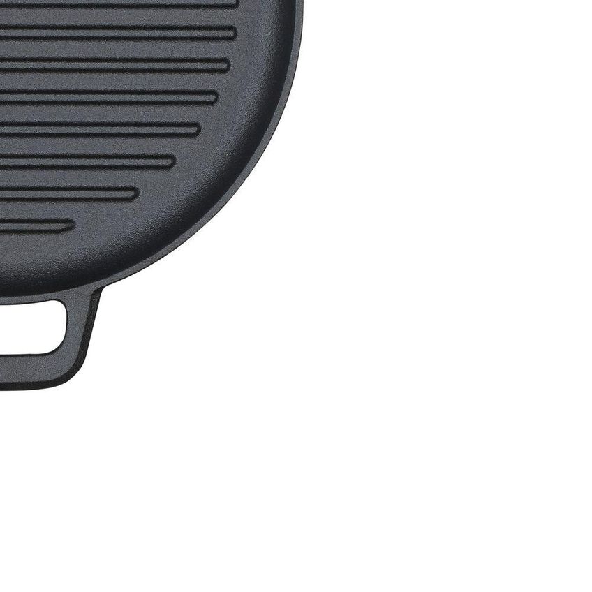 Chapa Redonda De Ferro Fundido Fargo Para Selar Carnes Com Acabamento Pre Seasoned Tramontina - imagem 5