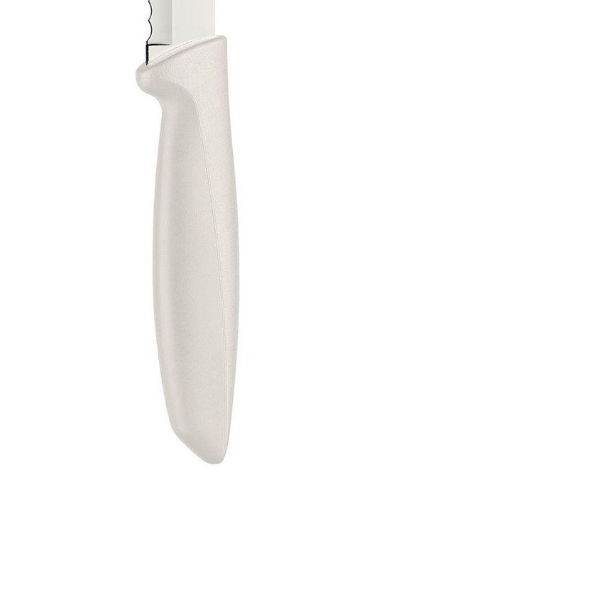 Faca Para Pão Plenus Corte Preciso Aço Inox Cabo Polipropileno Off White Tramontina 7 Polegadas - imagem 3