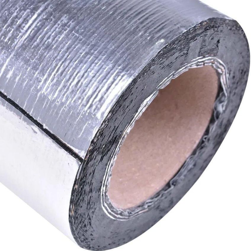 Fita Manta Asfáltica Alumínio Multiuso Autoaderente Vedação Telhados 20cm X 10m Kala - imagem 3