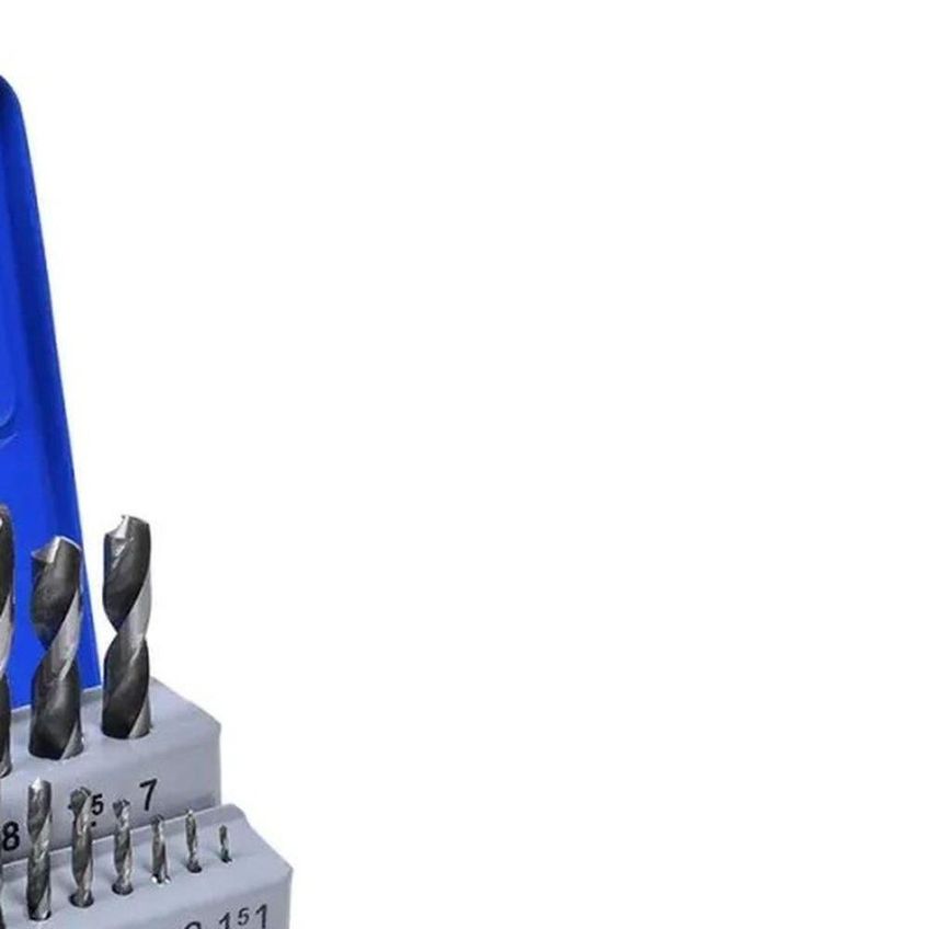 Jogo De Brocas Aço Rápido Hss 19 Peças 1 A 10mm Para Metais Com Estojo Metálico Kala - imagem 5