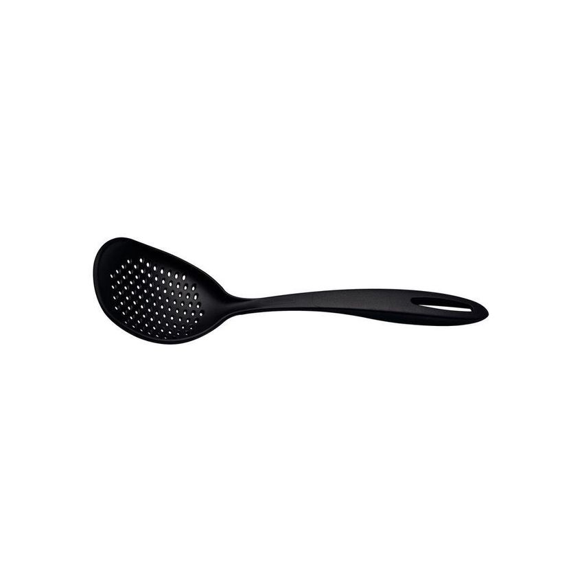 Espumadeira Ability Nylon Alta Resistência Suporta Até 180c Cozinha Antiaderente Preto Tramontina - imagem 5