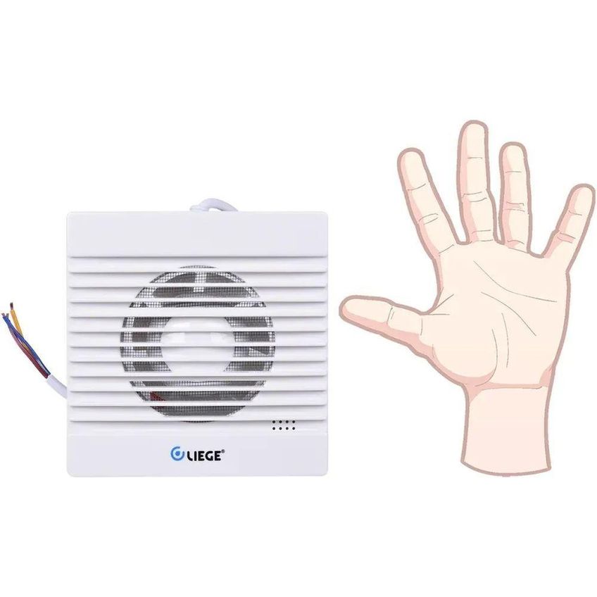 Exaustor Para Banheiro 100mm 220v 15w Branco Liege Cosmetics Vazão 75 M3-h - imagem 3