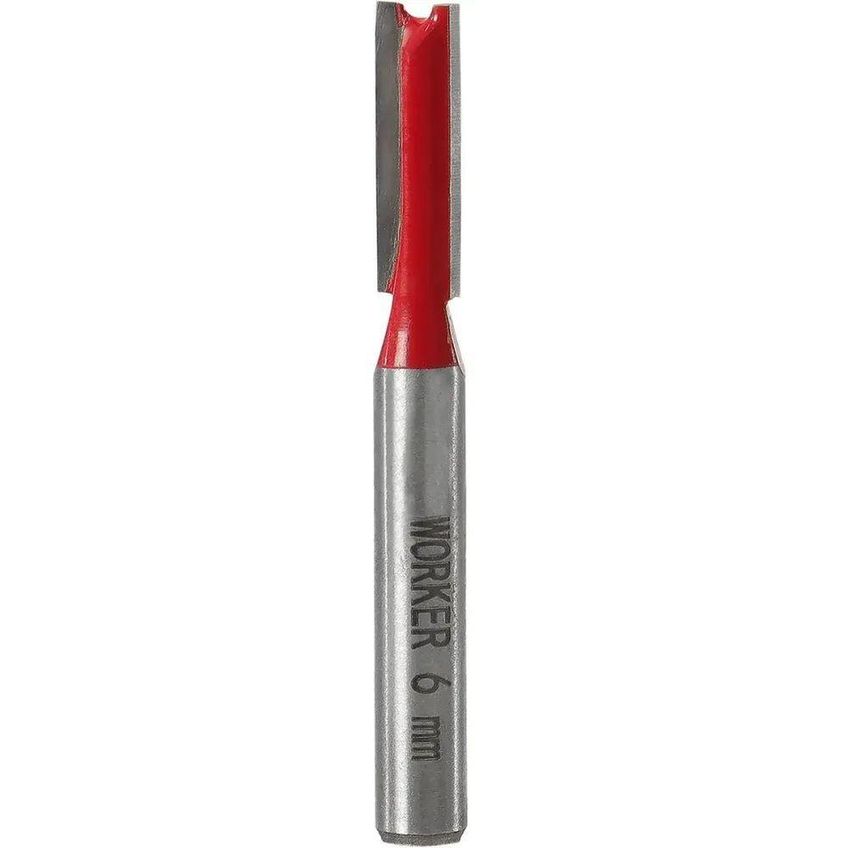 Fresa Paralela Dupla Para Tupia 272948 Corte 6mm Haste 1-4 Worker - imagem 5