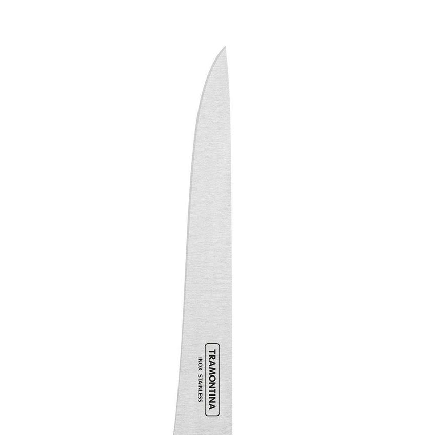 Faca Para Desossar Ultracorte Aço Inox Cabo Polipropileno Preto Antimicrobiano Cozinha Tramontina - imagem 5