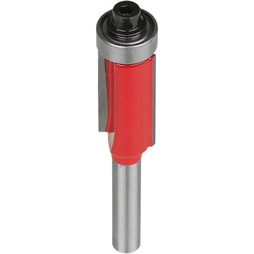 Fresa Reta Com Rolamento Para Tupia 12,7mm Haste 6,35mm Carbureto De Tungstenio Worker - imagem 3