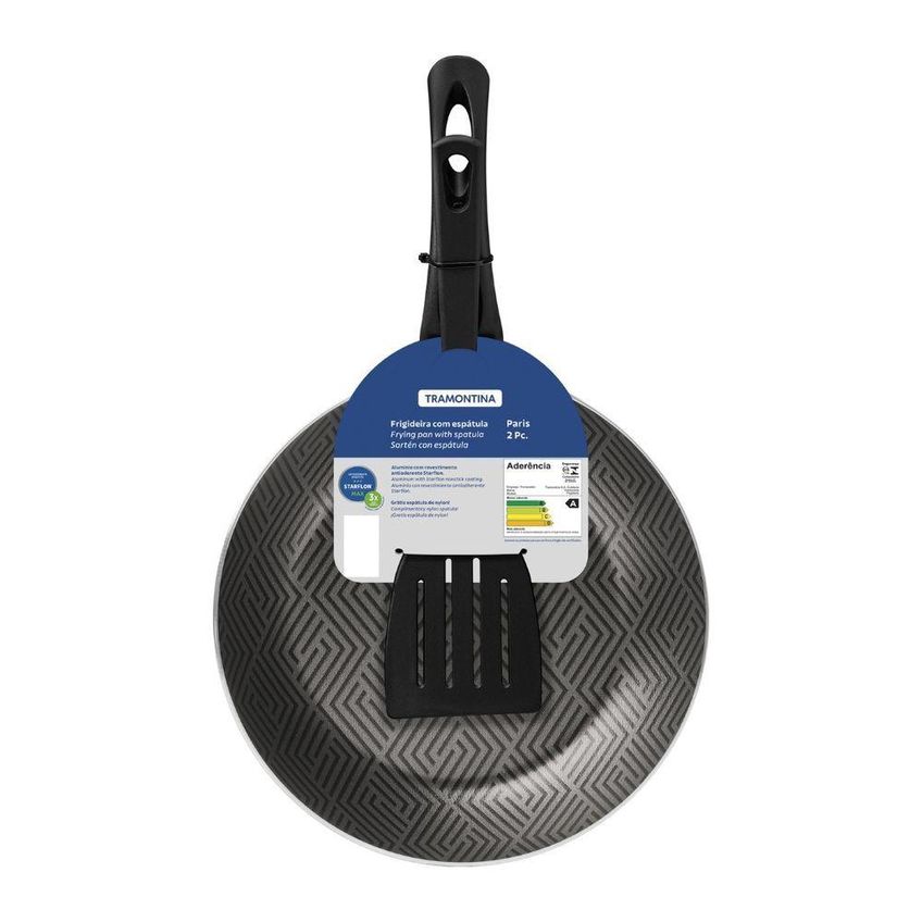 Frigideira Paris Alumínio Antiaderente Starflon Max 24cm 1,2l Tramontina - imagem 3