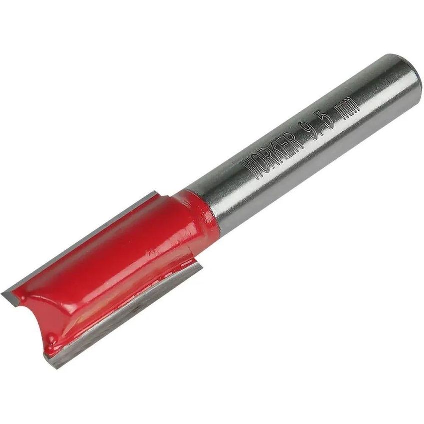 Fresa Paralela Dupla 9,52mm Haste 6,35mm Para Madeira Worker - imagem 3