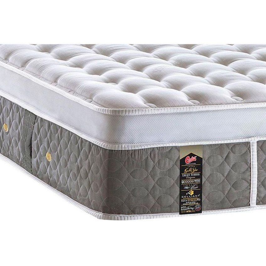 Cama Box Com Baú Queen Cama Box Baú CRC Colchão Pocket Lightplush Euro Pillow Colchões Castor - imagem 3