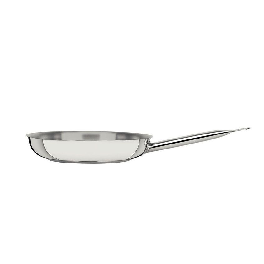 Frigideira Professional Rasa Aço Inox Fundo Triplo 20cm 1,1l Tramontina - imagem 4