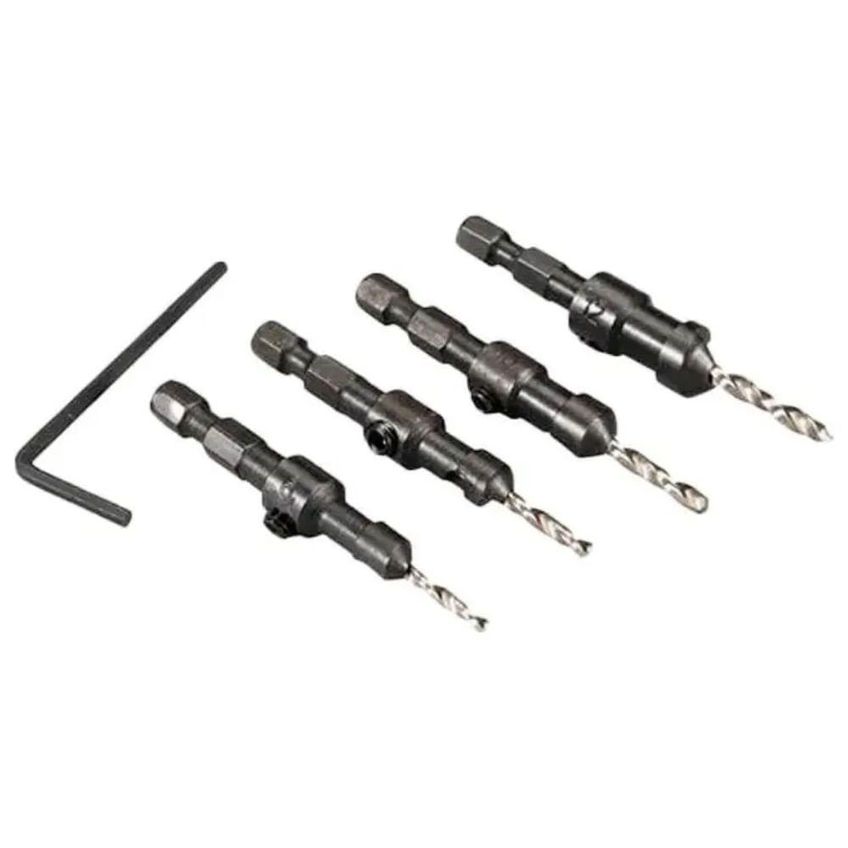 Conjunto Brocas Escareadoras 6mm 8mm 10mm Com Chave Hex A-99661 Para Perfuração Makita - imagem 5