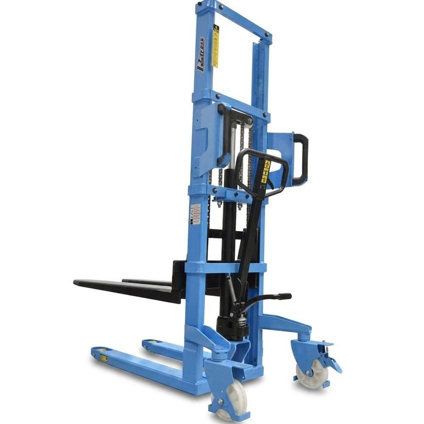 Empilhadeira Manual PM 1516 Capacidade de Carga 1500kg Elevação Máxima 1600mm Sistema Hidráulico - imagem 4