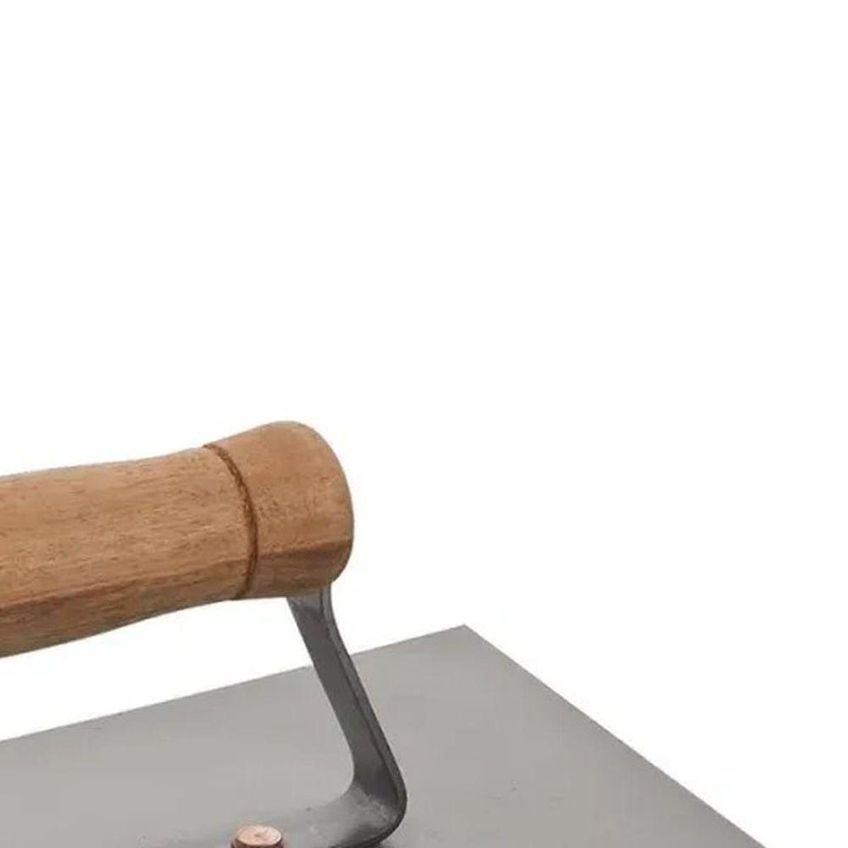 Desempenadeira De Aço Lisa Com Cabo Fechado 25,5x12cm Worker - imagem 3
