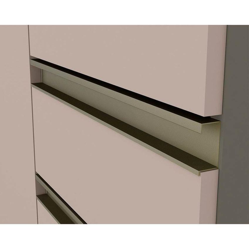 Cozinha Modulada Completa Connect 7 Módulos MDF-MDP Branco Móveis Henn - imagem 5