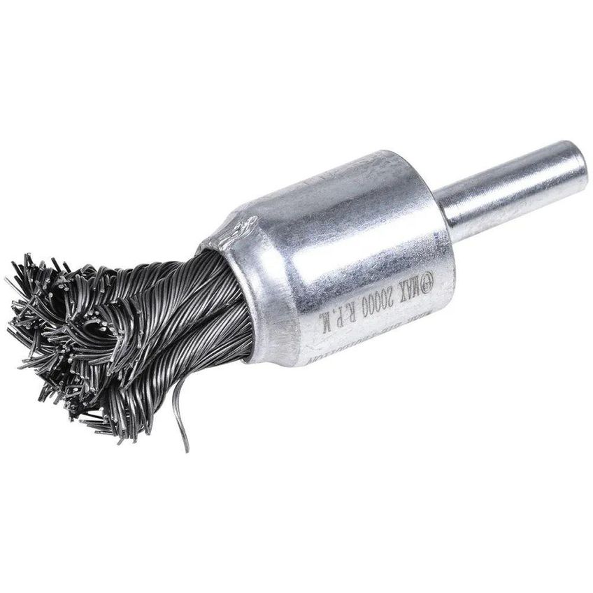 Escova Pincel Torcida Para Furadeira 3-4 Pol Aço Carbono 0,50mm Worker - imagem 4