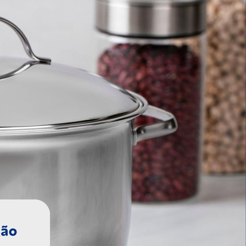 Caldeirão Allegra Aço Inox 7,5l 24cm Indução Tramontina - imagem 4