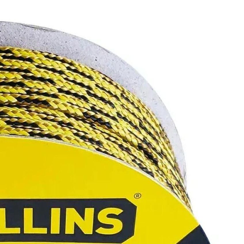 Corda Trançada 8mm 157m Poliéster 545kgf UV Collins Carretel Resistente - imagem 5