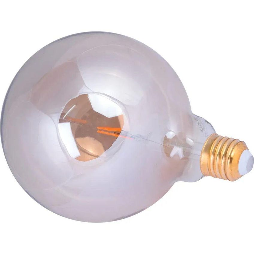 Lâmpada Led Filamento Globo G125 3w Bivolt Transparente Liege Cosmetics - imagem 3