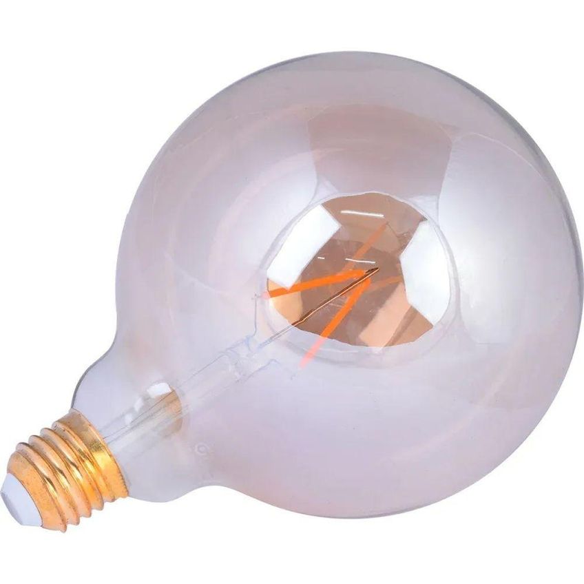 Lâmpada Led Filamento Globo G125 3w Bivolt Transparente Liege Cosmetics - imagem 4
